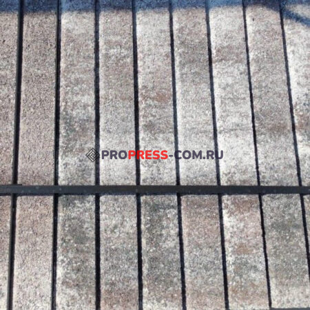Фото 4 - Поребрик (бордюр садовый) ProPress Колормикс №21 Агат коричневый 100х20х8 см