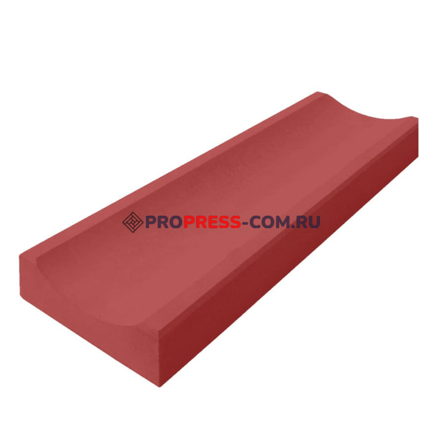 Лоток Водоотливной ProPress 50х16х5 см (бетонный) Красный