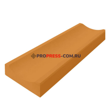 Фото 18 - Лоток Водоотливной ProPress 50х16х5 см (бетонный) Оранжевый